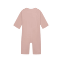 Combinaison bébé à pression - Vieux rose