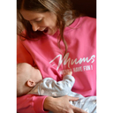 Sweat d’allaitement “Mums just wanna have fun” – Rose