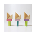 Pastel Duo – Set de Construction en Bois