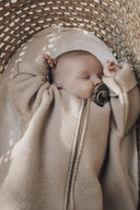 Gigoteuse en laine avec manches