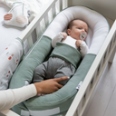 Nid réducteur bébé Cocoon - Tetra jersey green