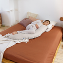 Coussin de grossesse Buddy - Tetra jersey sand