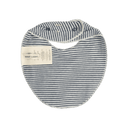 Bavoir/foulard bébé - Gris bleu / Crème