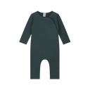 Combinaison bébé à pression - Bleu gris