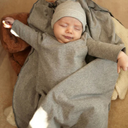 Combinaison bébé à pression - Gris