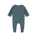 Combinaison nouveau-né à pressions – Gris bleu