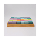 Blocs de Construction Cubiques en Bois – 36 pièces
