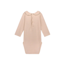 Barboteuse - Vieux rose / Crème