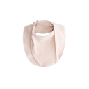 Bavoir/foulard bébé - Rose clair / Crème