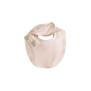 Bavoir/foulard bébé - Rose clair / Crème
