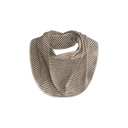 Bavoir/foulard bébé -  Woody / Crème