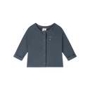 Cardigan bébé Raglan - Bleu gris