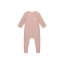 Combinaison nouveau-né à pressions – Vieux rose