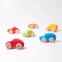 Set de 6 Voitures en Bois – Arc-en-Ciel