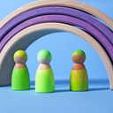Lot de 3 figurines Néon - Green
