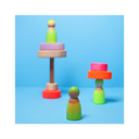 Lot de 3 figurines Néon - Green