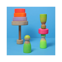 Lot de 3 figurines Néon - Green