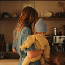 Beanie Fonzie - Light blue