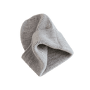 Beanie Fonzie nouveau né - Light grey