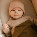 Beanie Fonzie nouveau né - Rose