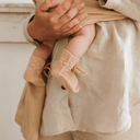 Chaussons laine - Apricot