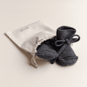 Chaussons laine - Charcoal