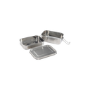 Lunch box double étage - Steel