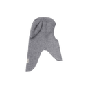 Cagoule laine lapin - Gris mélangé