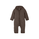Combinaison en laine - Brun mélange