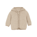 Veste en laine avec petites oreilles - Camel mélange