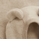 Veste en laine avec petites oreilles - Camel mélange