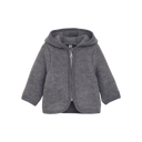 Veste en laine avec petites oreilles - Gris mélangé