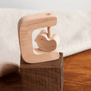 Hochet d'éveil en bois - Oiseau