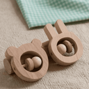 Hochet d'éveil en bois - TapTap Lapin