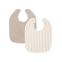 Bavoir duo Playa - Sable/argile