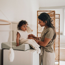 Housse de matelas à langer - Sage