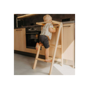Tour éducative pliable avec rail de sécurité amovible
