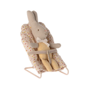 Lapin jaune à carreaux