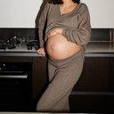 Home wear "MUM, Sweet MUM" - Pantalon gris