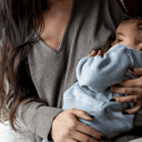 Home wear "MUM, Sweet MUM" - Haut Gris