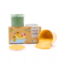Set de peintures à doigts Nori - Jaune / vert