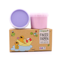 Set de peintures à doigts Nori - Rose/violet