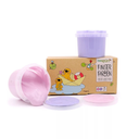 Set de peintures à doigts Nori - Rose/violet