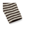 Legging en laine ligné - Brun / blanc