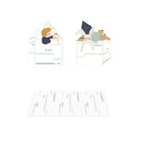 Tapis de jeu 3-en-1 EEVAA - Ferme