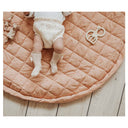 Tapis de jeu bébé bio 3-en-1 – Motif Fleuri
