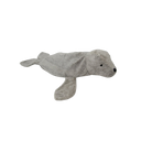 Peluche Phoque Bouillotte grise | Grande
