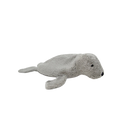 Peluche Phoque Bouillotte grise | Petite