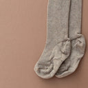 Collants à bretelles côtelés avec pieds – Peanut Blend