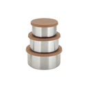 Steel trio Large - Terracotta